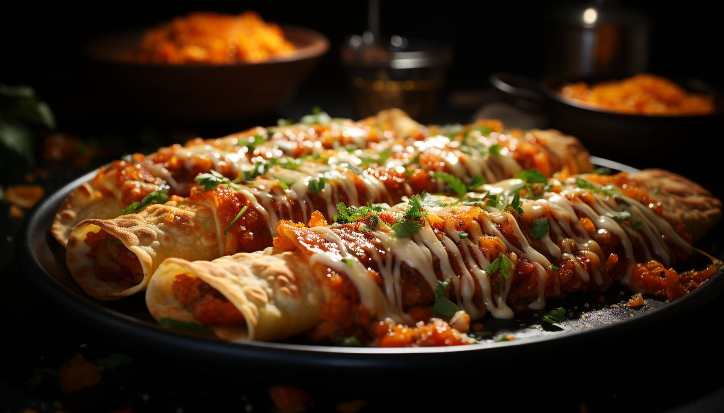 CHICKEN ENCHILADAS