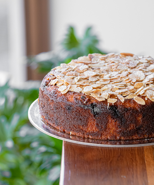 Orange, Raspberry & Almond Cake